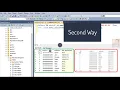 Two ways in query to show NULL Values when date field is 1900 - 01-01 in SQL Server