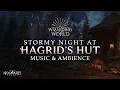 Download Lagu Stormy Night at Hagrid's Hut | Harry Potter Music \u0026 Ambience, Autumn Rainstorms