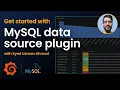 Getting Started with MySQL data source plugin Grafana