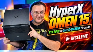HyperX OMEN 15 İnceleme: RTX 5060 ve Core i7-14650HX bir arada, HyperX ekosistemi ile neler sunuyor?