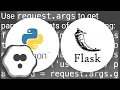 How can I get the named parameters from a URL using Flask