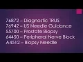 Prostate Biopsy Coding for Medicare CMS
