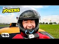 Murr Straps to a Stunt Car and Has To Read a Book for His Punishment Impractical Jokers TBS