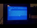 BASIC Maze Generator on Atari 800XL