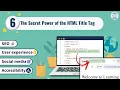 HTML Title Tag Tutorial Everything You Need to Know