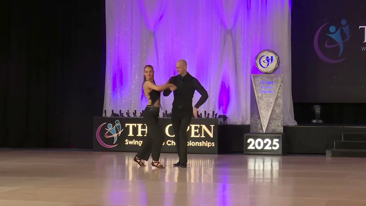 Lee Easton and Gráinne Farrell - 2nd Place Pro-Am Open - Follower - The Open 2025