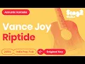 Download Lagu Vance Joy - Riptide (Acoustic Karaoke)
