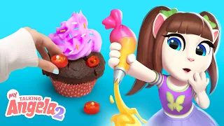 Making Angela’s Cupcakes in Real Life! 🧁✨ Talking Angela's DIY Studio