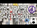How to find tool deals on Craigslist