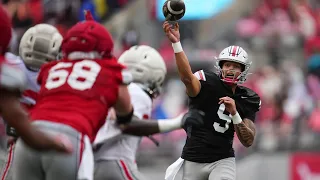 Ohio State 2026 Full Spring Game no huddle all plays