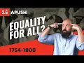 The UNEVEN Application of Revolutionary Ideas APUSH Review