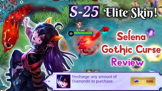 SELENA GOTHIC CURSE SKIN IS SO ATTRACTIVE New Limited Elite Skin Montage