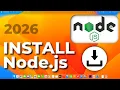 How to Install Node js on macOS Full Step by Step 2026