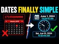 JavaScript Dates Finally Simple Create Format Compare Time