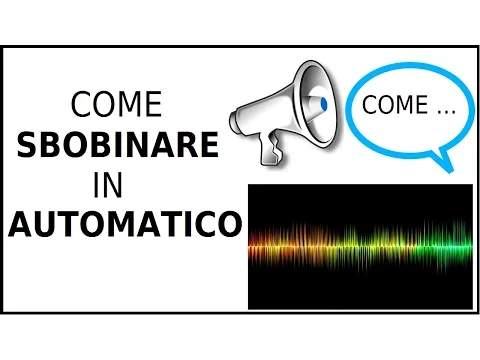 Download MP3 come sbobinare lezioni file audio automaticamente, trascrivere audio in maniera automatica