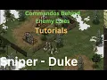 Commandos Behind Enemy Lines Tutorial - Sniper