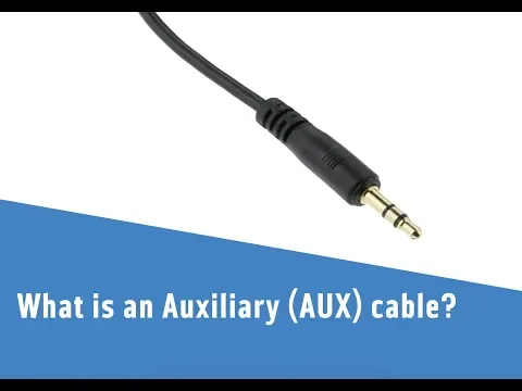 Download MP3 What is an AUX cable?