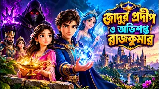 জাদুর প্রদীপ ও অভিশপ্ত রাজকুমার 🪔✨ | বাংলা রূপকথার গল্প | Bangla Fairy Tales | 3D Animation