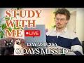 Study With Me LIVE 8-HOURS Deep Focus Pomodoro