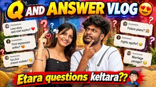 Q and answer vlog😂|| Etaranu questions kelthara 🤦🏻‍♂️|| kannada || @Chanduananya ✨