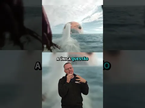 peixe gigante de one piece e o corte com água #fisica