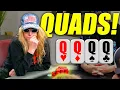 Poker Rec ALL IN With Pocket QUEENS Wild Cash Game Action