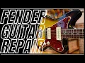Fender Jazzmaster Vintage Guitar Repair/ Restoration Tutorial