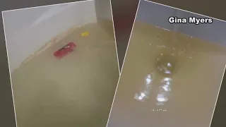 Sweeny residents say the water is nasty yellow