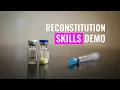 How to Reconstitute powdered medication Skills Demo