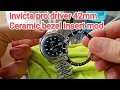 Invicta pro diver 42mm Ceramic bezel insert mod