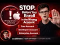 Apple Developer Accounts Complete Guide 2026 Every Account Every Question One
