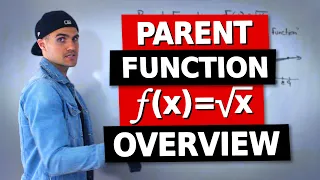 MCR3U Grade 11 Functions - Square Root Function Overview