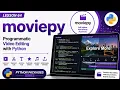 Lesson 64 - moviepy Programmatic Editing Python Packages Series Uplatz