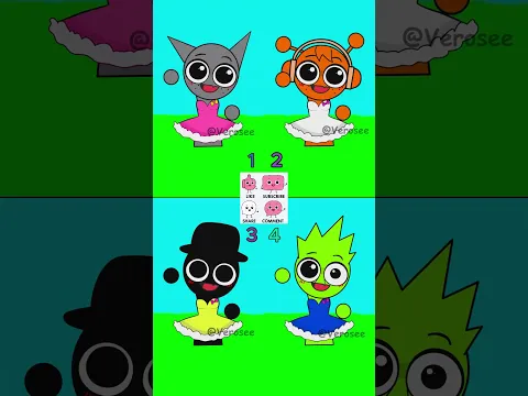 Who Wears It Better? Not the Girls 😆 | Sprunki #fyp #sprunki #art #trending #memes #funny #cartoon