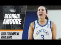 Georgia Amoore 2025 NCAA tournament highlights