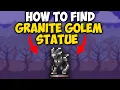 GRANITE GOLEM STATUE