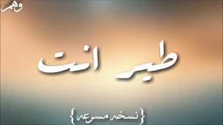 طير انت وأنه لكاع نسخه مسرع 