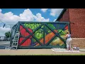 freight house paducah kentucky mural time lapse