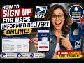 How to sign up for USPS Informed Delivery online