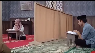 sandrinna michelle ngedegerin rey lagi ngaji darijendelasmp