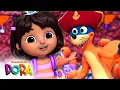 Download Lagu Dora and Swiper Get Their Halloween Candy Swiped! 🍬 | Dora \u0026 Friends