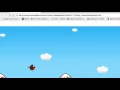 Simple Floppy Robin Cocos2d Javascript Lite Tubes on screen