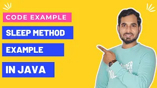 Sleep Method Example In Java Interview Questions on Java Multithreading