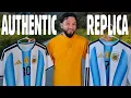 What s The Difference Authentic Player vs Replica Fan Argentina 2026 Home Kit