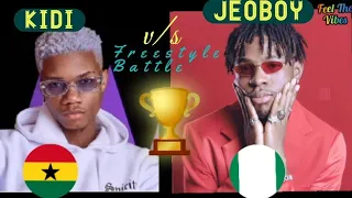 joeboy battle kidi so hard on feel the vibes show cant choose winner subscribe