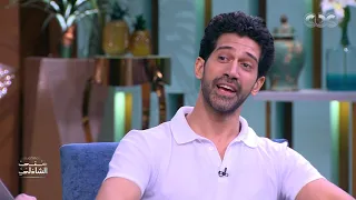 الممثل أحمد مجدي يفاجئ منى الشاذلي على الهواء   كنت بشرب مخدرات وبعدت   دندنها