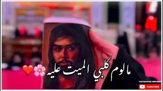 مالوم گلبي الميت عليه    حالات واتساب حسينيه     نغمات رنين حسينيه   دندنها