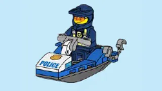 LEGO 952207 Instructions | City | Water Police Water Scooter | Police | Magazine Gift