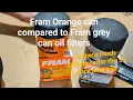 Fram Extra and Tough Guard oil filters have one difference