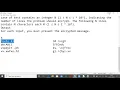 Encryption A String Manipulation problem